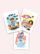 Load image into Gallery viewer, F*ck ICE Sticker Pack